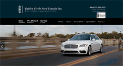 Desktop Screenshot of goldencirclelincoln.net