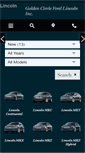 Mobile Screenshot of goldencirclelincoln.net
